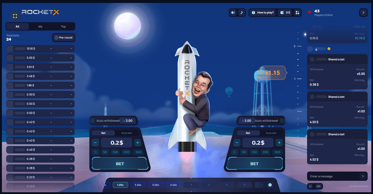 rocketx game