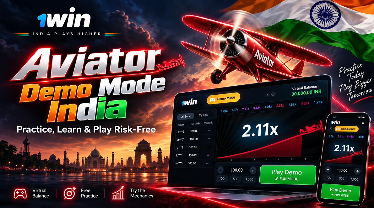 Demo Mode Registration in Aviator and bonus India