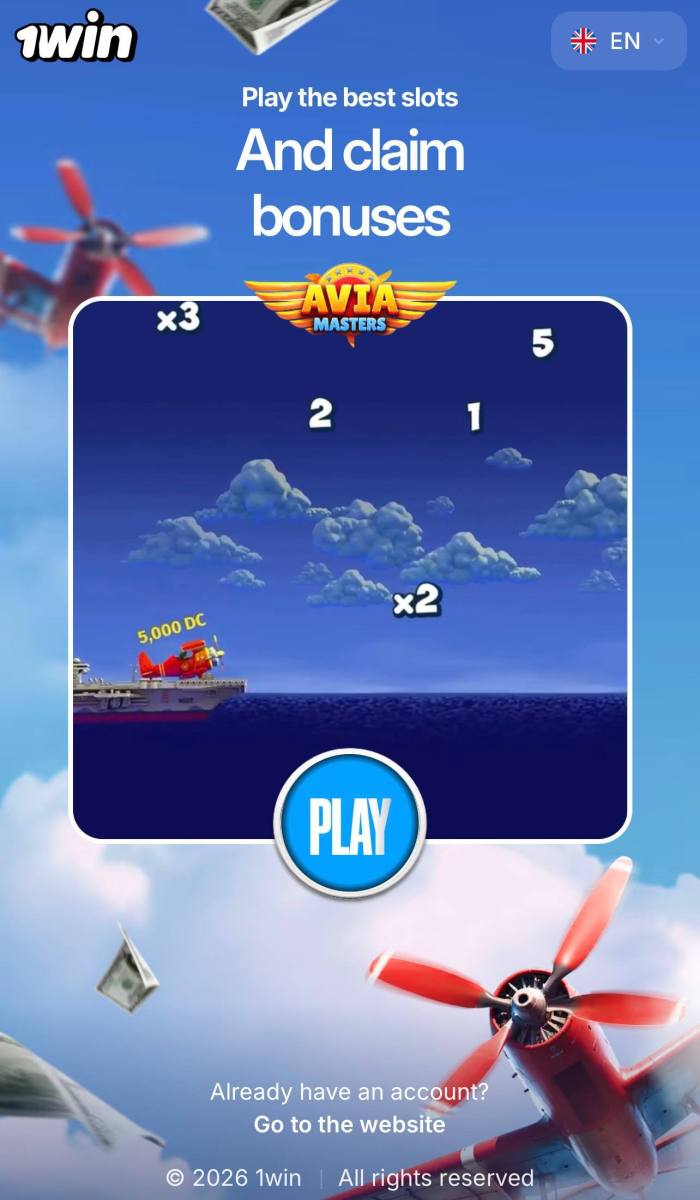 Play aviamasters game